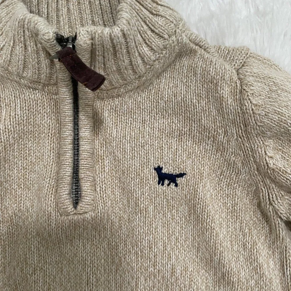3/$10 Baby Carter's Knit Quarter Zip Pull Over Size 18M